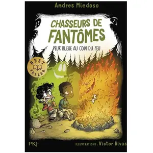 ISBN Pocket Jeunesse Chasseurs de fantômes Tome 8 : Peur bleue au coin du feu pas cher