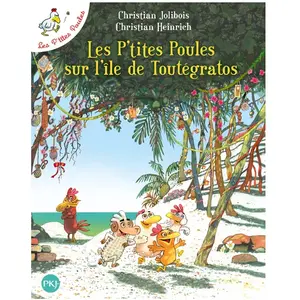 ISBN Pocket Jeunesse Les P'tites Poules sur l'île de Toutégratos pas cher