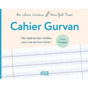MDI Mes cahiers d'écriture Cahier Gurvan 3mm pas cher