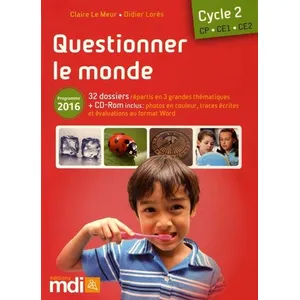 Comparateur de prix : MDI Questionner le monde - Fichier Cycle 2 + CD