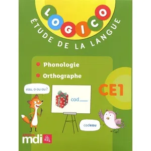 Comparateur de prix : Mdi Eds Logico Français 2 CE1 - Phonologie, orthographe 2018