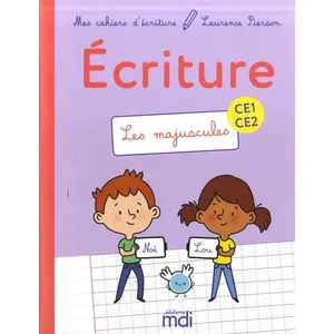 MDI Mes cahiers d'écriture CE1-CE2 - Les Majuscules 2019 pas cher