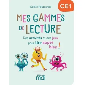 MDI Mes Gammes De Lecture Ce1 - Cahier pas cher