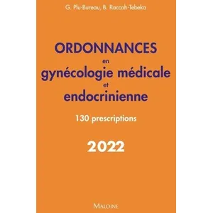 Comparateur de prix : Maloine Ordonnances En Gynécologie Médicale Et Endocrinienne - 130 Prescriptions