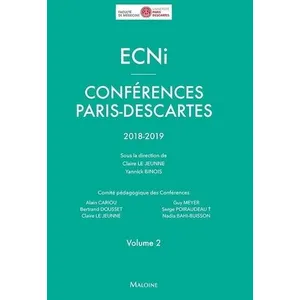 Maloine ECNi : conférences Paris-Descartes : 2018-2019. Vol. 2 le jeunne c.