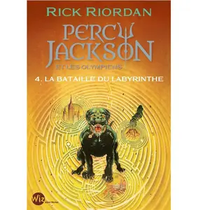 Albin Michel Percy Jackson Tome 4 : La bataille du labyrinthe pas cher