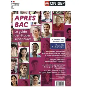 Onisep Après bac : le guide des études supérieures pas cher