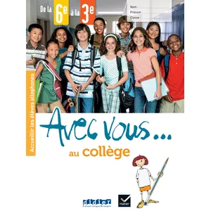 Comparateur de prix : Avec vous ... au collège - de la 6e à la 3e - Cahier + didierfle.app