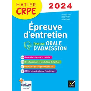 Comparateur de prix : Hatier Epreuve d'entretien - CRPE 2024-2025 - Epreuve orale d'admission