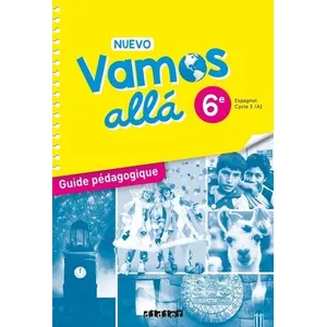Comparateur de prix : Didier Nuevo Vamos allá 6e - Espagnol Ed.2021 - Guide Pédagogique broché