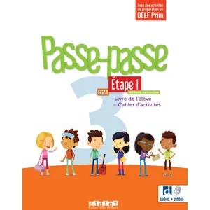 Passe-passe 3 - Niv. A2.1 - Étape 1 - Livre + Cahier + didierfle.app b...