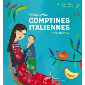 Didier Jeunesse Les Plus Belles comptines italiennes Magdeleine Lerasle (Auteur) pas cher