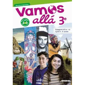 Comparateur de prix : Didier Vamos allá 3e LV2 Espagnol 2017 - Coffret classe 2 CD audio + 1 DVD