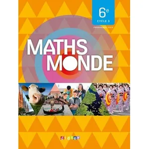 Didier Maths Monde 6e - Livre pas cher