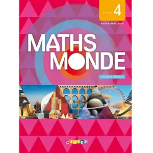 Didier Mathématiques Cycle 4 Maths Monde - Volume Unique
