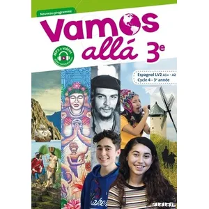 Comparateur de prix : Didier Vamos alla 3e, espagnol LV2 A1+-A2, cycle 4, 3e année : nouveau programme
