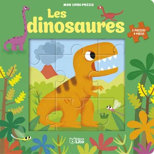 Lito Livre puzzle 9p dinosaures pas cher