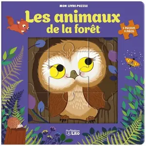 Lito Puzz 9 p les animaux de la for pas cher