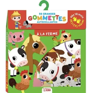 Gom ptites mains a la ferme - Sonia Baretti - Lito - Boîte ou accessoire - Jeux livres objets Boîte ou accessoire pas cher