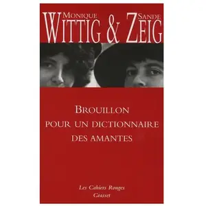 Grasset Brouillon Pour Un Dictionnaire Des Amantes pas cher