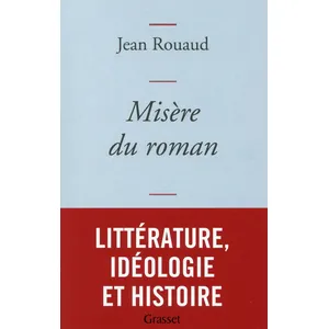 Grasset Misère du roman Jean Rouaud pas cher