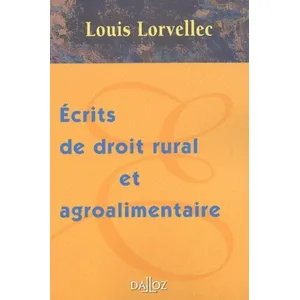 Comparateur de prix : Dalloz Ecrits De Droit Rural Et Agroalimentaire - Edition 2002