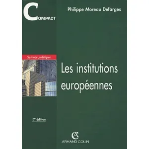 Armand Colin Les institutions européennes pas cher