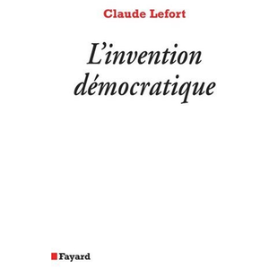 Fayard L'Invention démocratique pas cher