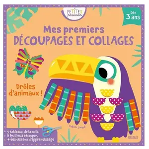 Fleurus Mes premiers découpages et collages. Drôles d'animaux ! pas cher