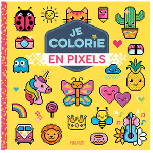 Fleurus Je colorie en pixels pas cher
