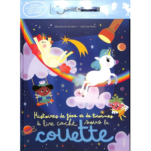 Fleurus Histoires de fées et de licornes à lire caché sous la couette pas cher