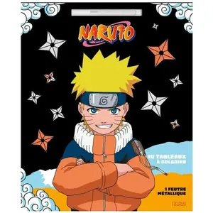 Fleurus Tableaux à colorier Naruto pas cher