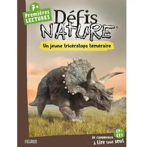 Fleurus Un jeune tricératops téméraire pas cher