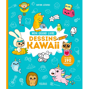 Fleurus Mon grand livre - Dessins kawaii pas cher