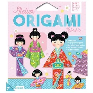Fleurus Atelier origami - Niko-Niko - Kokeshis pas cher
