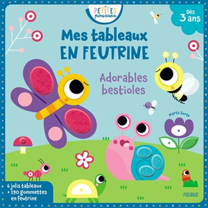 Fleurus Mes tableaux en feutrine - Adorables bestioles pas cher