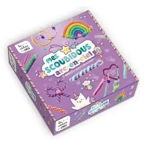 Fleurus Mes scoubidous arc-en-ciel Coffret