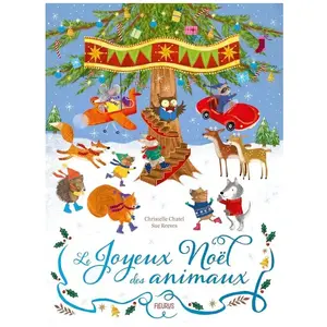 Fleurus Le Joyeux Noël des animaux cartonné pas cher