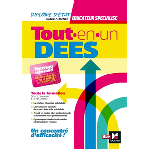 Sup Foucher Tout-en-un DEES - Diplôme d'état Educateur Spécialisé - Programme complet pas cher