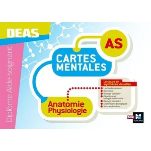 Comparateur de prix : Sup Foucher Anatomie physiologie - Cartes mentales - Diplôme Aide-Soignant - DEAS