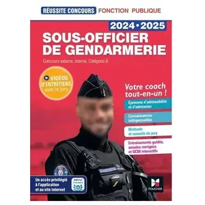 Foucher Sous-Officier De Gendarmerie - Concours Externe, Interne, Catégorie B