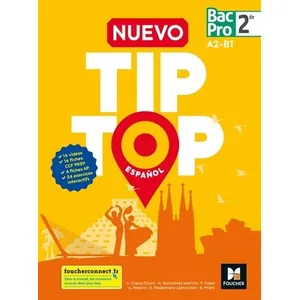 Comparateur de prix : Foucher New tip-top : espanol - 2de bac pro - manuel de l'élève (édition 2018)