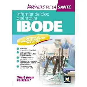 Comparateur de prix : Foucher Métiers de la santé - IBODE - Infirmier - Révision et entraînement
