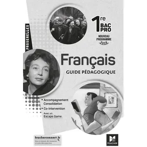 Foucher Français 1re Bac Pro Passerelles - Guide Pédagogique pas cher