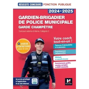 Comparateur de prix : Foucher Réussite Concours - Gardien-brigadier de police municipale - P...