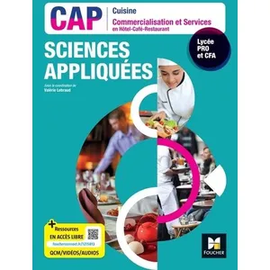 Comparateur de prix : Foucher SCIENCES APPLIQUEES - CAP Cuisine Commercialisation Services ...