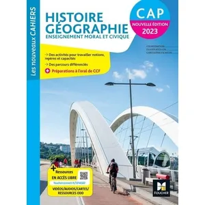Comparateur de prix : Foucher Les nouveaux cahiers : histoire-géographie-EMC - CAP - livre élève