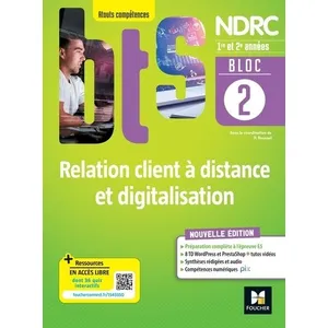 Comparateur de prix : Foucher Bloc 2 Relation client à distance et digitalisation - BTS NDRC...