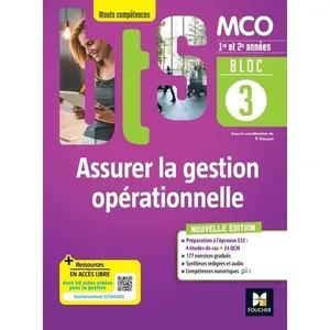 Comparateur de prix : Foucher Bloc 3 : assurer la gestion opérationnelle : BTS MCO 1re et 2e années