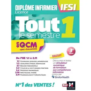 Comparateur de prix : Sup Foucher Tout Le Semestre 1 En Qcm + Qroc + Évaluations - De L'ue 1.1 À 2.11